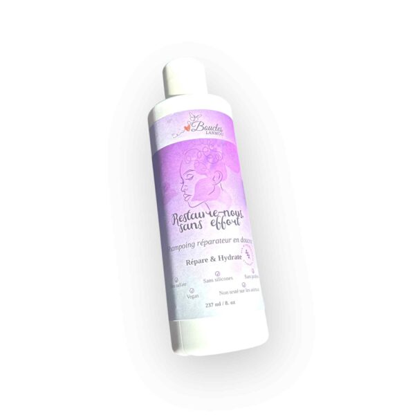 Shampoing réparateur en douceur    Restaure-nous, sans effort